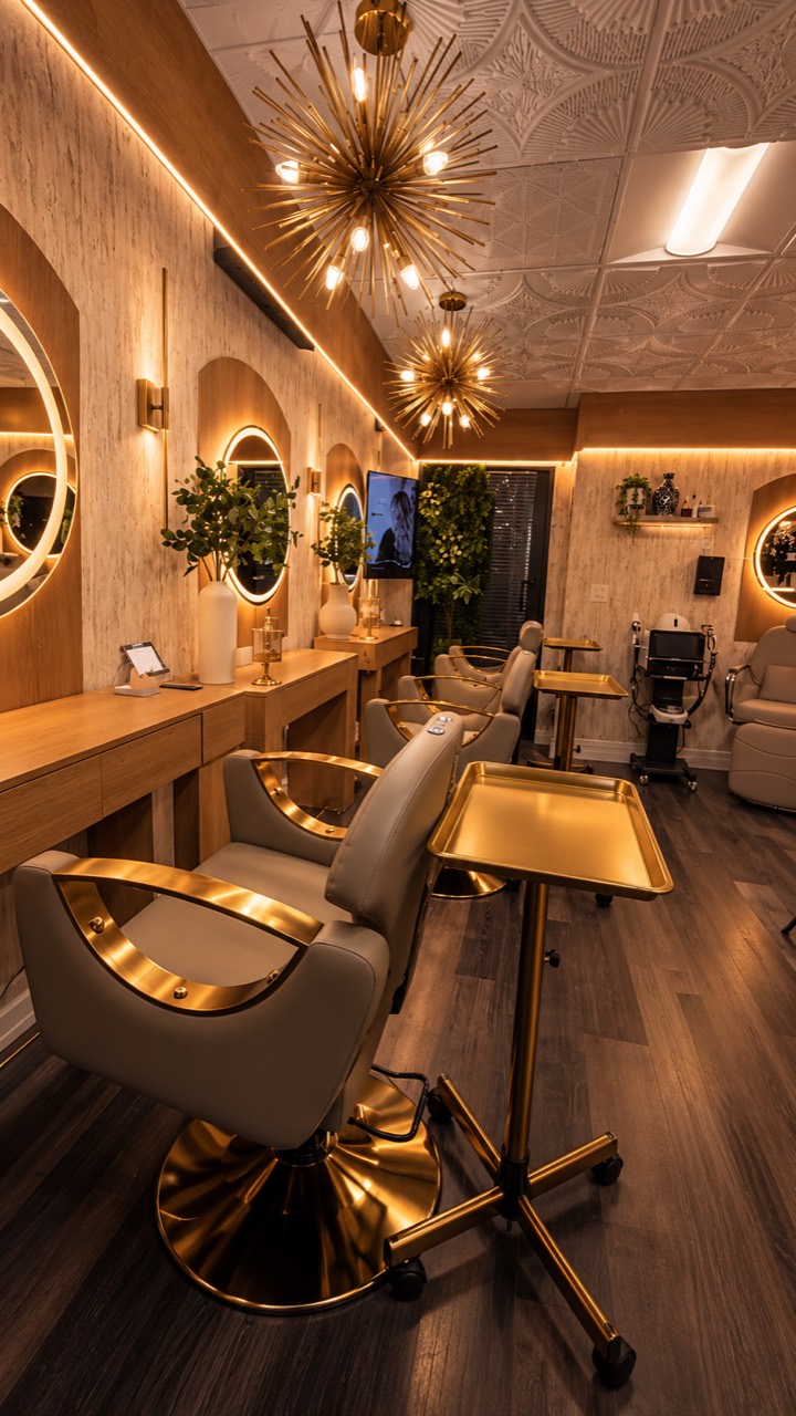 Urban Concept private hair studio and styling stations